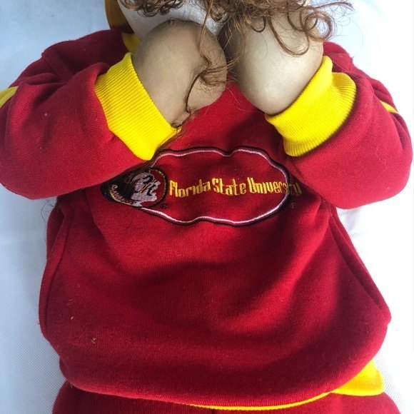 Seminole College FSU FAN Stuffed doll RARE - Picture 5 of 12